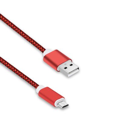 China Mobile Phone Etc.electronic Product Wholesale Price Sturdy Nylon Micro USB Charging Cable for sale