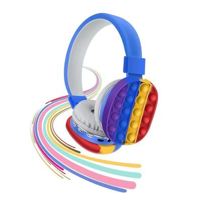 China 2021 Hot Sale Decompression Toy Wireless Headset Earphones Competitive Price Decompression Toys for sale