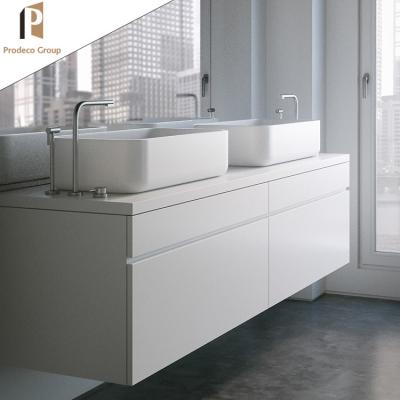 China Modern Bathroom Vanity Cabinet Makeup Furniture Bath Vanity for sale