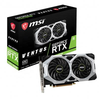 China Best Price Desktop GeForce RTX 2060 Super 2060S Video Graphics Card V ENTUS OC 8G 256bit For Gaming for sale