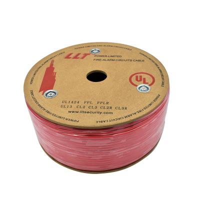 China Construction Tunnel Train Power Plant Hotel 2 Cores Aluminum Cable Prices 1.5mm Twisted Industrial Ground Fire Alarm Cables for sale