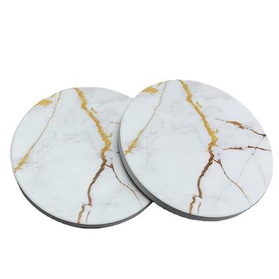 China Viable Wholesale Custom Diy Water Absorbent Tea Cup Coasters Set Sublimation Blanks Ceramic Coaster Table Coasters For Drinks Coffee for sale