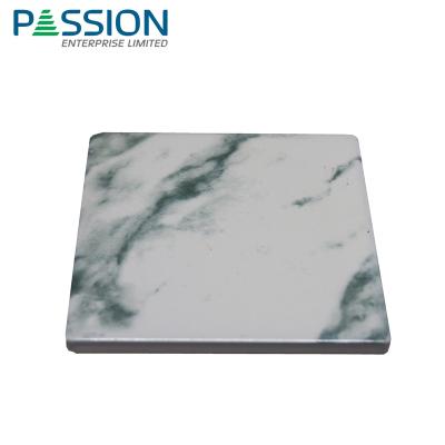 China Stocked Customized Customized Print Square Marble Design Kitchen Tile Tripod for Hot Pot Kitchen Hot Pot Pad and Crazy for sale