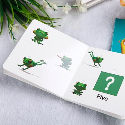 China Cardbook Kids Reading Boardbook Kids Board Printed English Studying Safe Printer for sale