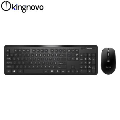 China Ultra Thin USB Wireless Optical Keyboard And Mouse Combo For PC Cheapest 2 4G Customized Desktop Type Interface Status Original Products for sale