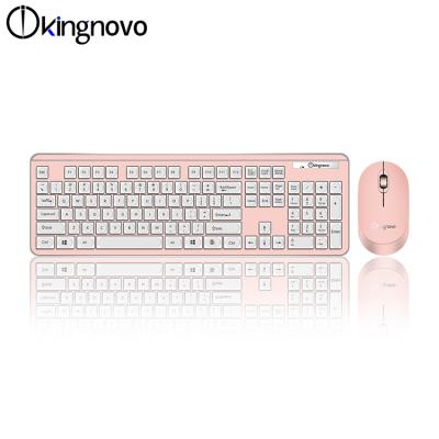 China Waterproof USB Wireless Optical Keyboard and Mouse Combo For PC 2 4G Customized Desktop Type Interface Status Original Products for sale