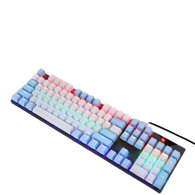 China Modern New Design Backlit Gaming Keyboard 104 Keys Plug & Play For Computer PC Gamer for sale