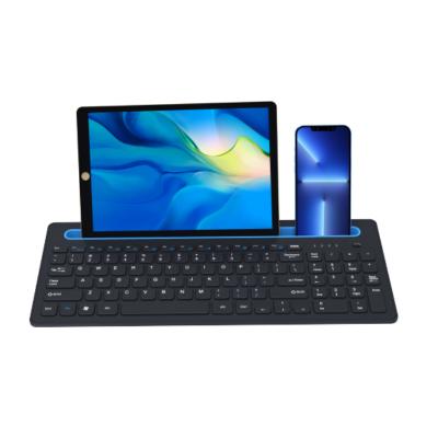 China Mini Keyboard Rechargeable Wireless BT Anti-Ghosting Ultra Slim Keyboard for iPad Smartphone PC MacBook Android IOS Windows Device for sale