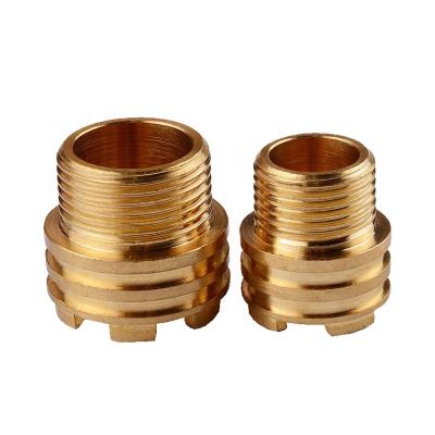 China Connect to wholesale pipe mount ppr pipe fittings reducing male thread brass insert for sale