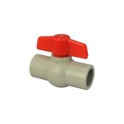 China 6 Inch Heat Resistance General High Pressure Durable Plastic Ball Valve for sale