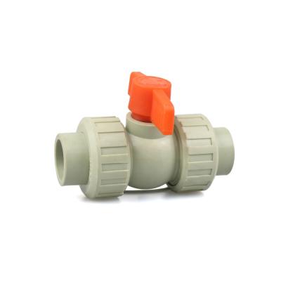 China General Wholesale High Quality Heat Resistance 1/2 Inch Plastic Ball Valve for sale