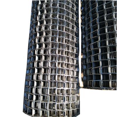 China Heat Resistance Conveyor Belt Stainless Steel Carbon Steel Metal Mesh Honeycomb U Shaped Conveyor Belt for sale