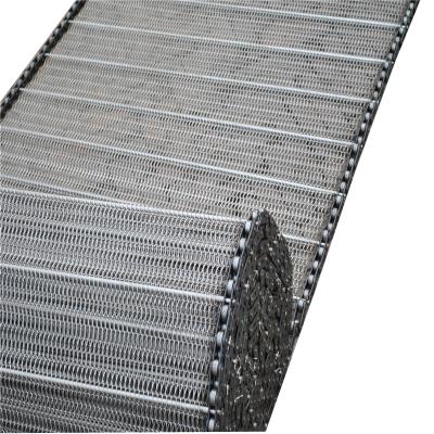 China Cooling Heat Resistance Conveyor Belt Stainless Steel Steel Metal Wire Mesh Galvanized Spiral Conveyor Belt for sale