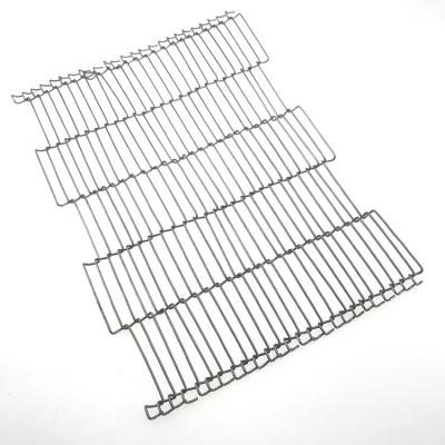 China Heat Resistant 304 Flat Wire Mesh Belt Pizza Oven Mesh Conveyor Belt for sale