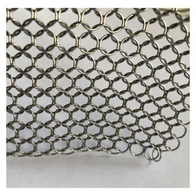 China Wear Chainmail Mesh Ring Chain Mail Wire Mesh Ring Mesh Curtain Stainless Steel for sale