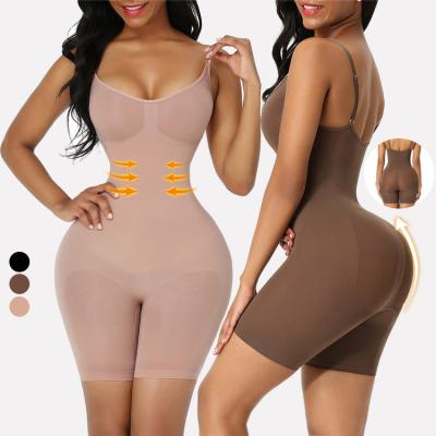 China New High Quality Antibacterial Full Hip Lift High Quality Plus Size Body Strap Beauty Lingerie Body Shaper Women's Seamless Corset Body Shaper for sale