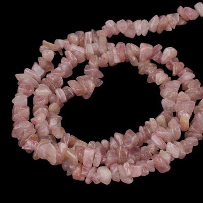 China Other Accessories Gemstone Chip Handmade Stone Bead Small 5x8mm Ruby Quartz Chips for sale