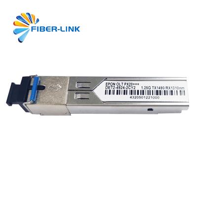 China FTTH FTTB FTTX Network Fiberlink PX20 PON Module SFP PX20+/PX20++/PX20+++ EPON OLT Device for sale