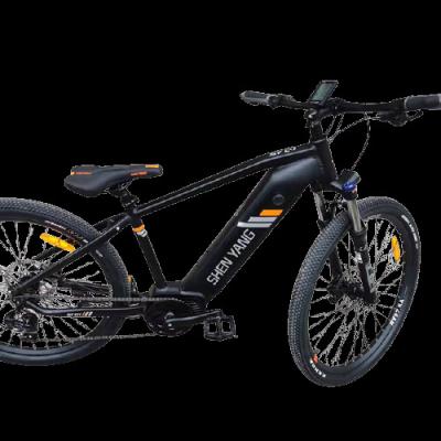 China Good Quality Aluminum Alloy Magnesium Mid Drive Full Suspension Electric Mountain Bike for sale