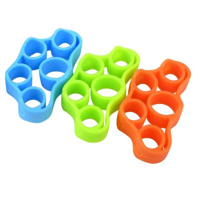 China Exercise Flexibility Silicone Fitness Finger Enhancer Grip Silicone Hand Grip for sale