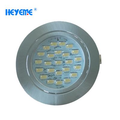 China Modern 12VDC Satin Nickel Stainless Steel LED Ceiling Down Lights For Home Ceiling for sale