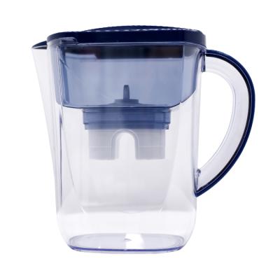 China Hotel Household Portable Capacity 3.5 Liters Removes Chlorine Food Grade ABS 100% Drinking Water Filter Jugs for sale