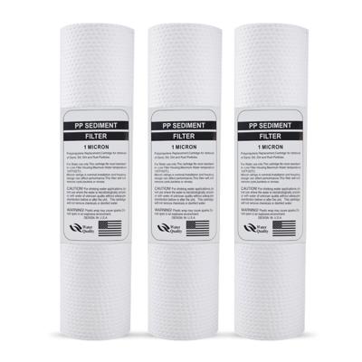 China Hotel Granular Carbon PP Core Filter Cartridge For Direct Drinking Water Filter for sale