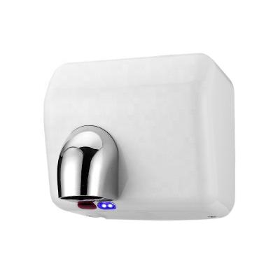 China Hotel ASIALEO White High Speed ​​Stainless Steel Hands Free 360 ​​Degree Rotating Spout Hand Dryer for sale