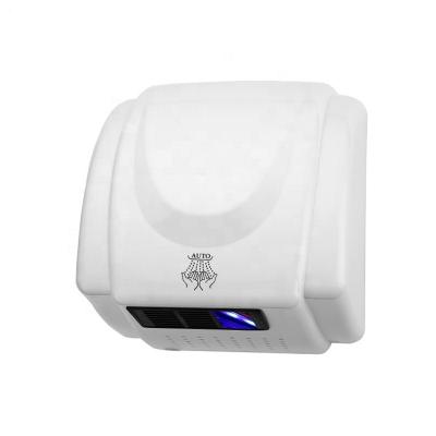 China Wholesale ASIALEO Bathroom Hotel Bathroom Sanitary Ware ABS Plastic White Hot Air Cold Air Hand Dryer for sale