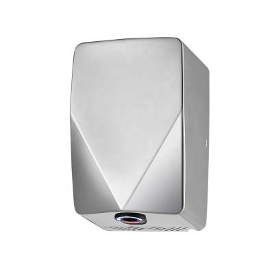 China Hotel ASIALEO Professional Energy Efficient Automatic CE Certificate LED Stainless Steel Hand Dryer For Hotel for sale