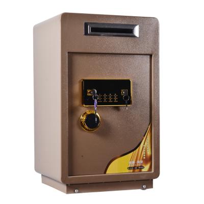 China Modern Commercial Digital Cash Drop Slot Electronic Safe Box for sale