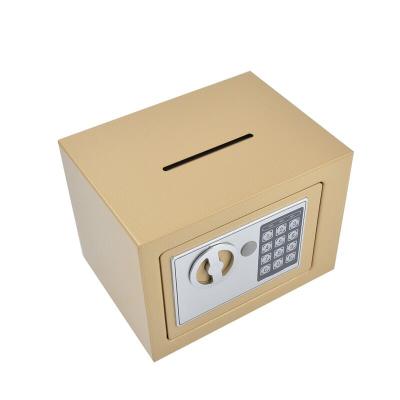 China Store Valuable Things Cheap Mini Electronic Cash Box Money Safe Box With Drop Slot Safe Box for sale