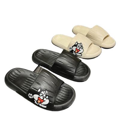 China 2023 fashion trend summer beach leisure sandals spring and summer new home catone indoor cute sled dog flat flip-flops for sale