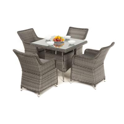 China YASN HYTZ012 Modern Chair Rattan Garden Sets Patio Outdoor Furniture Table and Chair Set for sale