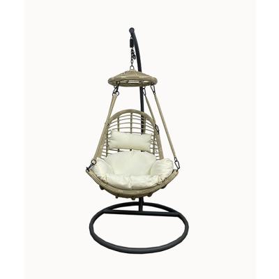 China YASN HWQQ032 Durable Garden Rattan Hanging Swing Chair Patio Swings For Bedroom for sale