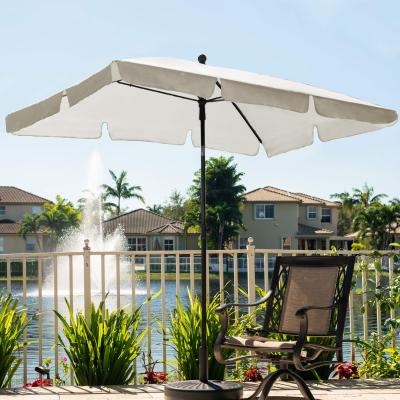 China YASN TYS017 modern commercial aluminum patio furniture restaurant outdoor umbrellas garden patio umbrella for sale