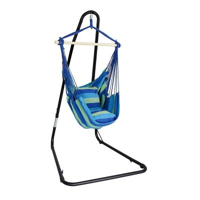 China YASN DY004 Modern Patio Aerial Indoor Outdoor Hammock Swing Hanging Hammock Chair with Stand Included for sale