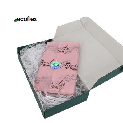 China High Quality Disposable Logo Pink Tissue Wrapping Paper Custom Bouquet Wrapping for sale