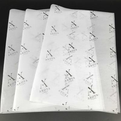 China Recyclable Personal Logo Gift Wrap Paper Custom Tissue Paper Printing Wrapping Paper for sale