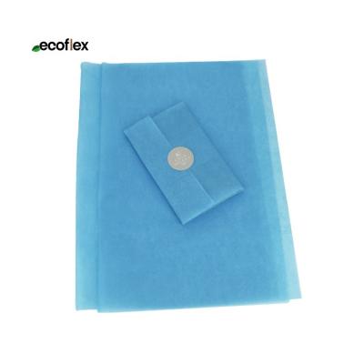 China Disposable Plain Light Blue Tissue Paper For Packaging Custom Logo Wrapping Paper for sale