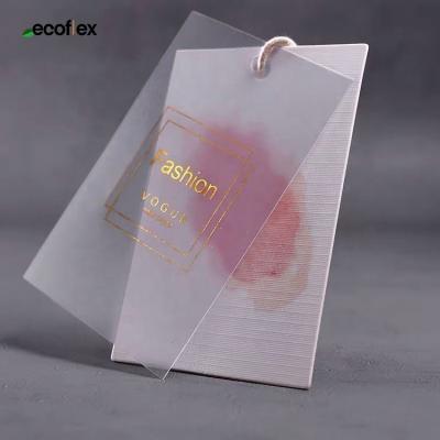 China Store\Club\Library Custom Shape Logo PVC Cards Blank Wholesale Gift Certificate Matte Transparent PVC Plastic Tag Cards for sale