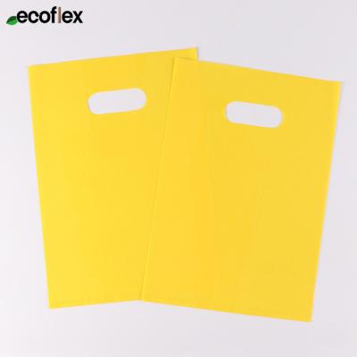 China OEM Factory BIODEGRADABLE poly clothing plastic bags with custom logos for sale