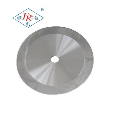 China Professional Customized Round Slitter Machine Circular Blade Paper Cutting Round Blades for different products, such as slitting round knives, aluminum foil, etc. for sale