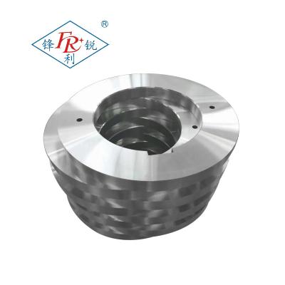 China Industrial Process Use Longitudinal Shear Slitting Blade Cutter Round Blade Can Be Customized Slitting Blade Gasket Rubber Seal for sale