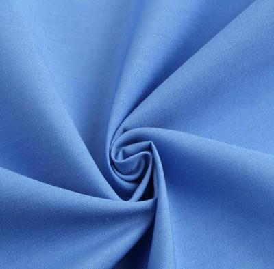 China 97%combed organic cotton 3%spandex 1/1 stretch poplin fabric plain 1/1 40x40 133x72 57/8