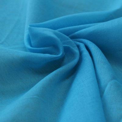 China Anti-Static 100% Cotton Voile Fabric 60X60/90X88 65gsm 56/7