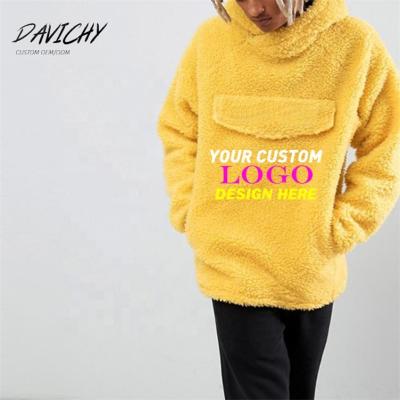 China Custom Luxury Printed Pullover Anti Shrink Sherpa Striped Sweatshirt No String 100% Polyester Hoodie Men for sale