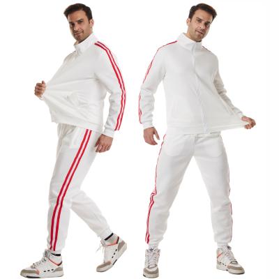 China Wholesale Mens Breathable Sweatsuit Sets Custom Tracksuit Jogging Suits Sports Polyester Breathable Gym Tracksuits Sets For Men for sale