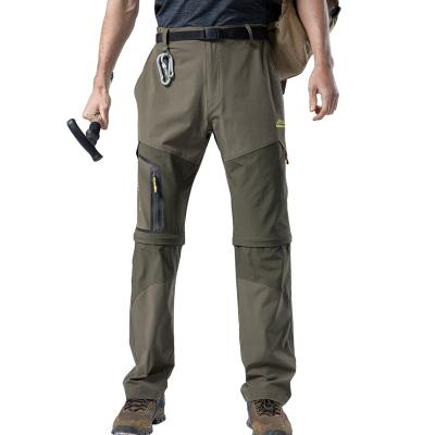 China Military QUICK DRY outdoor pants oversized stretch increasing pants quick dry multi pocket detachable sweatpants for sale