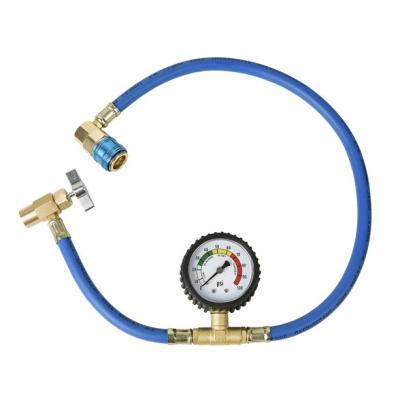 China Pro R-134a Car A/C Refrigerant Auto Heavy Duty Low Pressure Hose/Air Conditioning Charging Gauge for sale